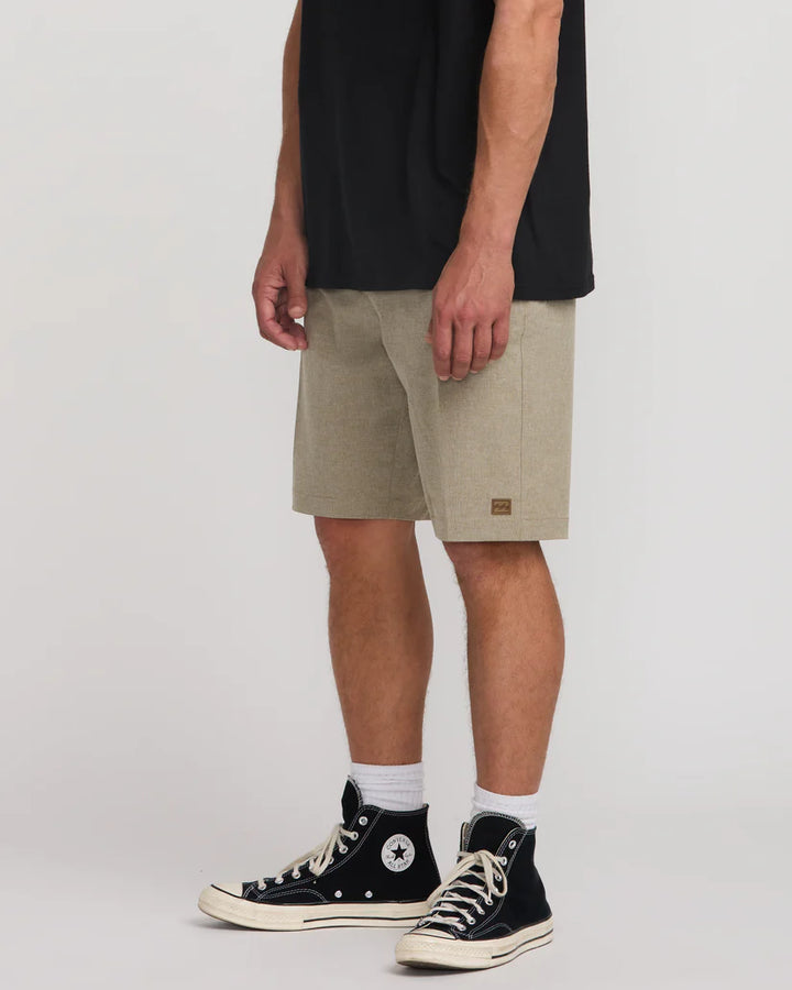 BILLABONG CROSSFIRE SUBMERSIBLE 21" WALKSHORT - KHAKI