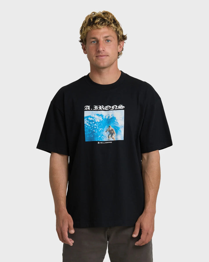 BILLABONG A.I. FOREVER PREMIUM TEE - BLACK