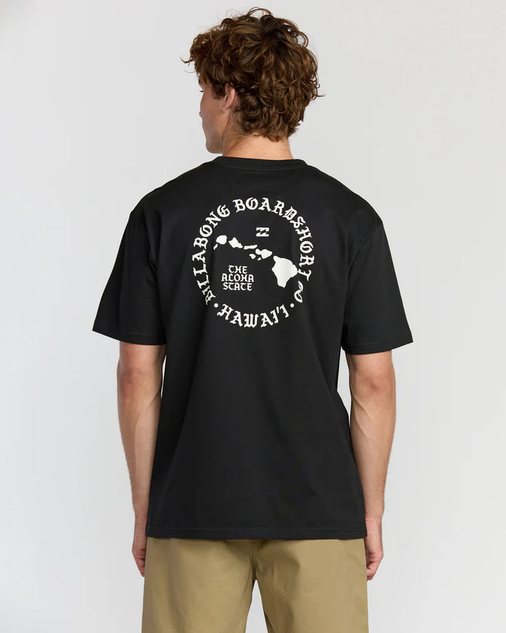 BILLABONG ALOHA ISLAND HI REGULAR TEE - WAA