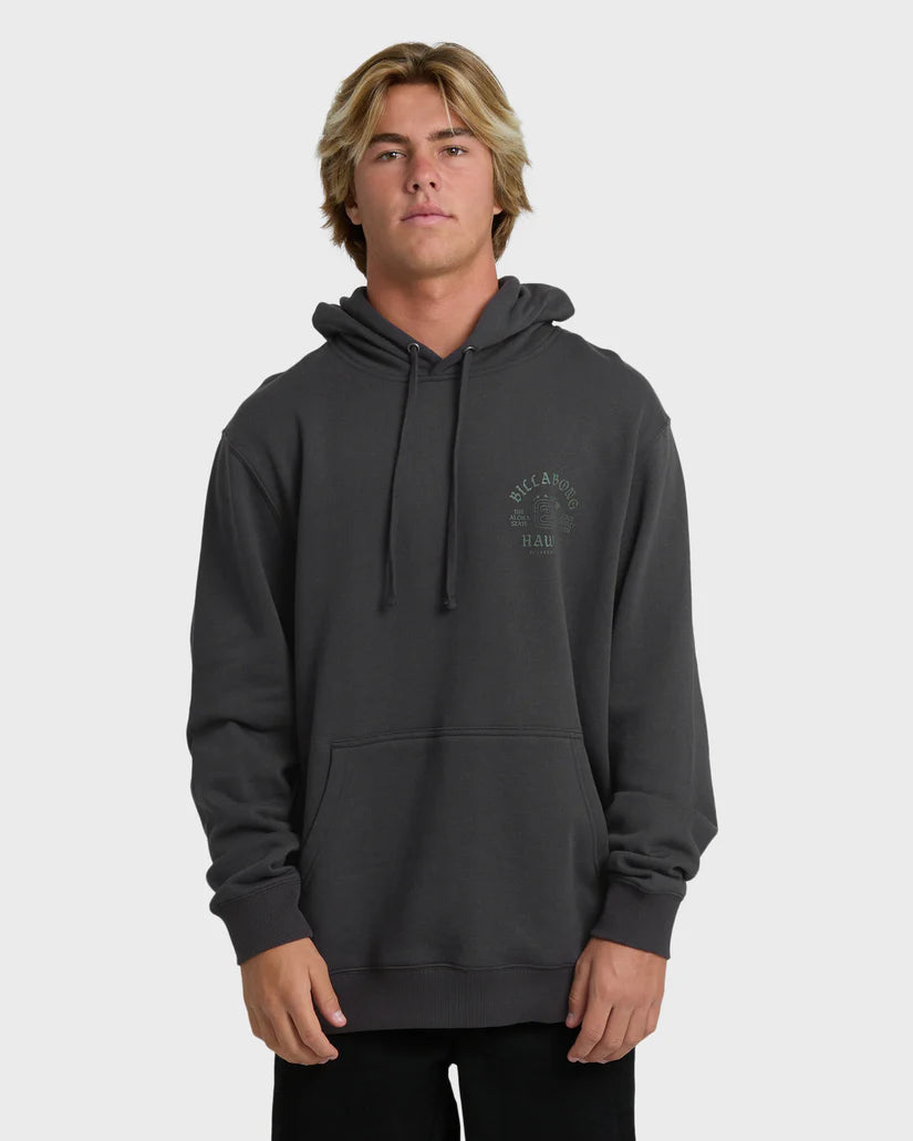 BILLABONG ISLAND CHAIN HI PULLOVER - BLACK