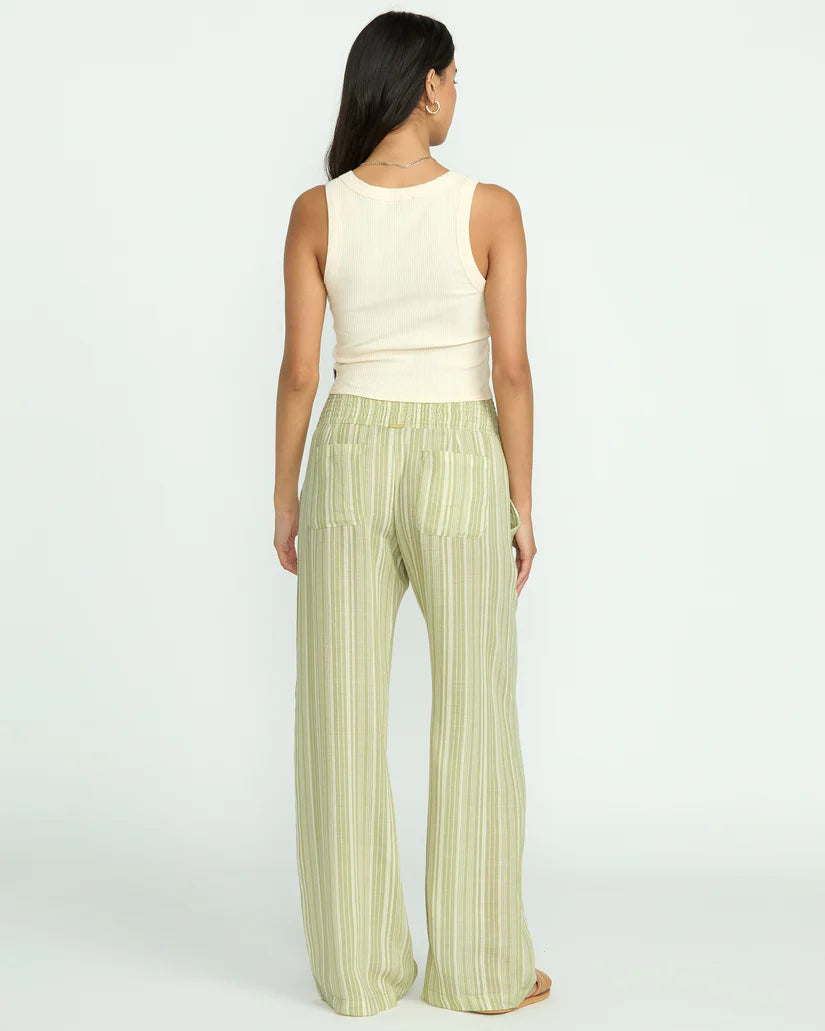 BILLABONG NEW WAVES 2 ELASTIC PANT - AVOCADO GREEN