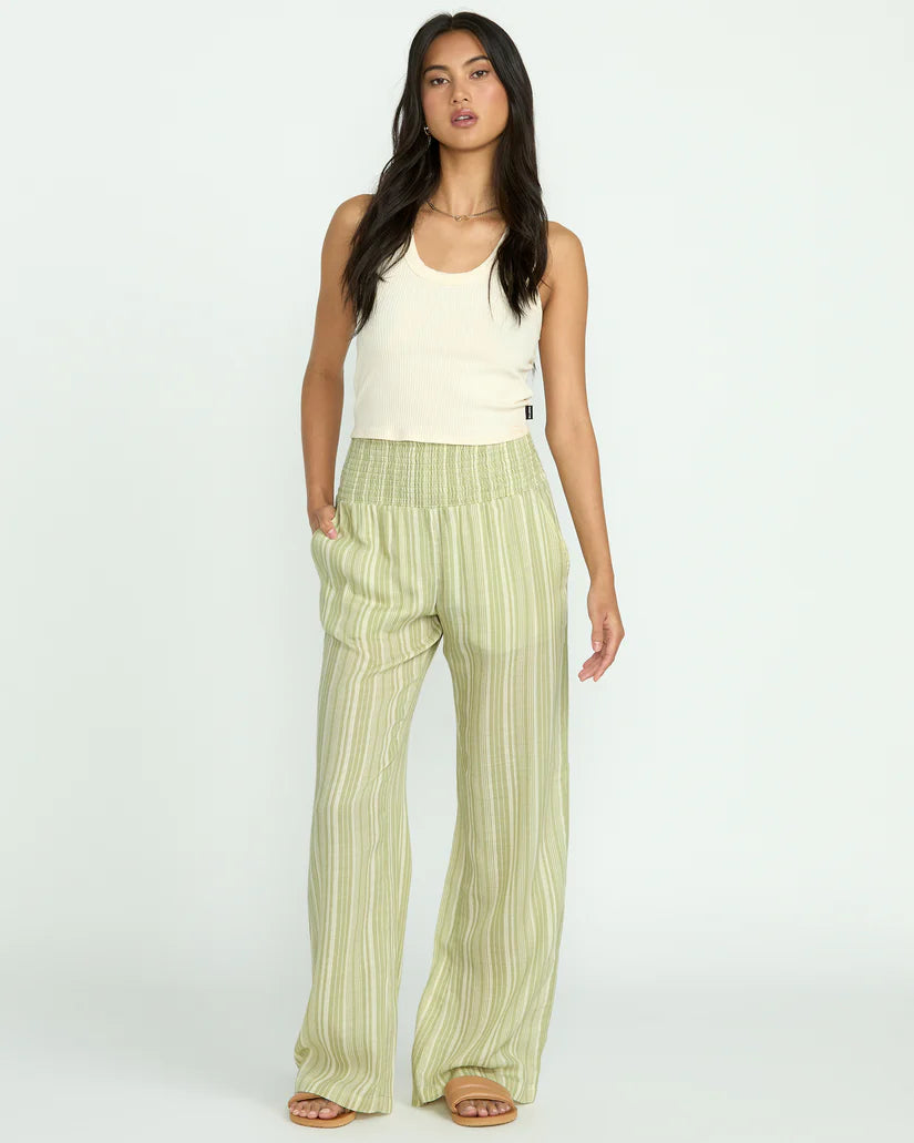 BILLABONG NEW WAVES 2 ELASTIC PANT - AVOCADO GREEN