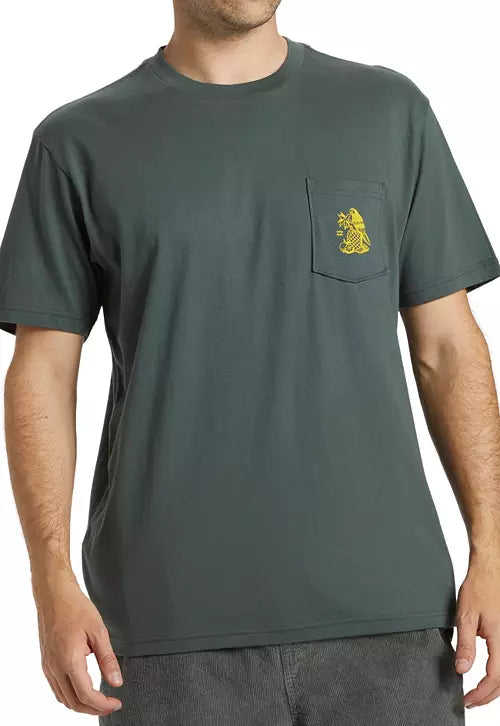 BILLABONG TROPICALES POCKET TEE - GREEN