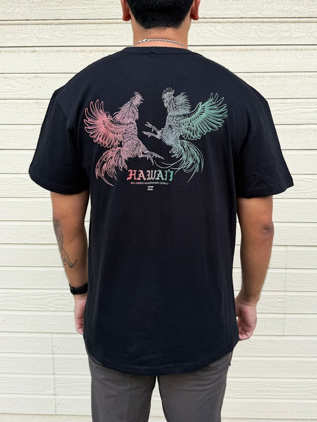 BILLABONG DUEL TEE - BLACK