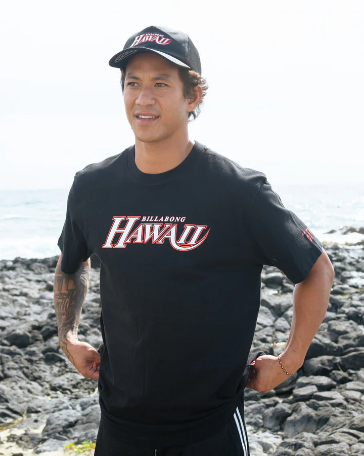 BILLABONG A.I. CHAMP PREMIUM TEE - BLACK