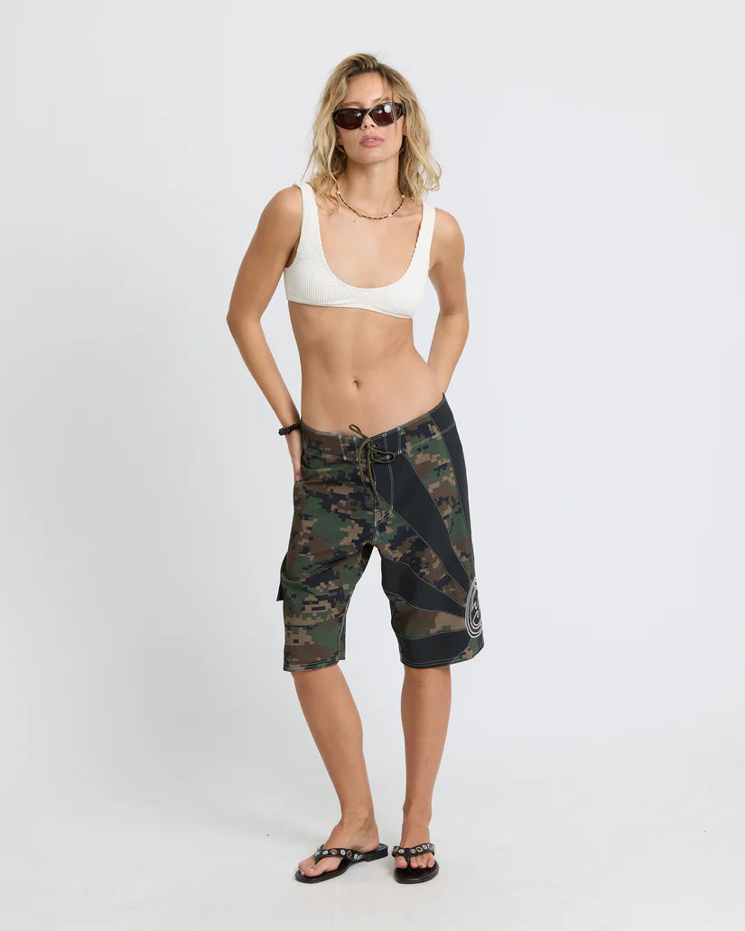 BILLABONG A.I. RISING SUN PRO BOARDSHORT - DARK OLIVE (DOL)