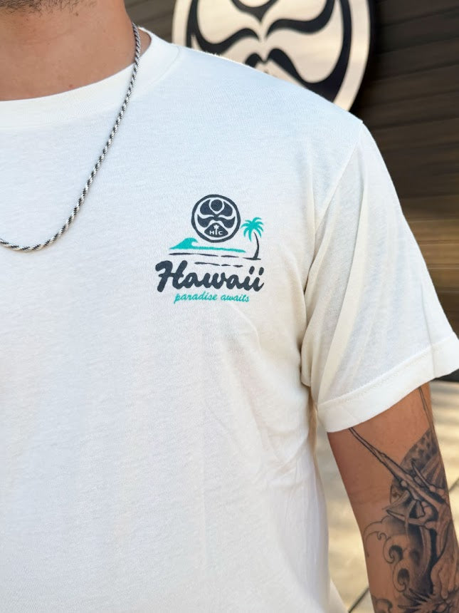 HIC UKULELE HULA DANCER TEE - NATURAL