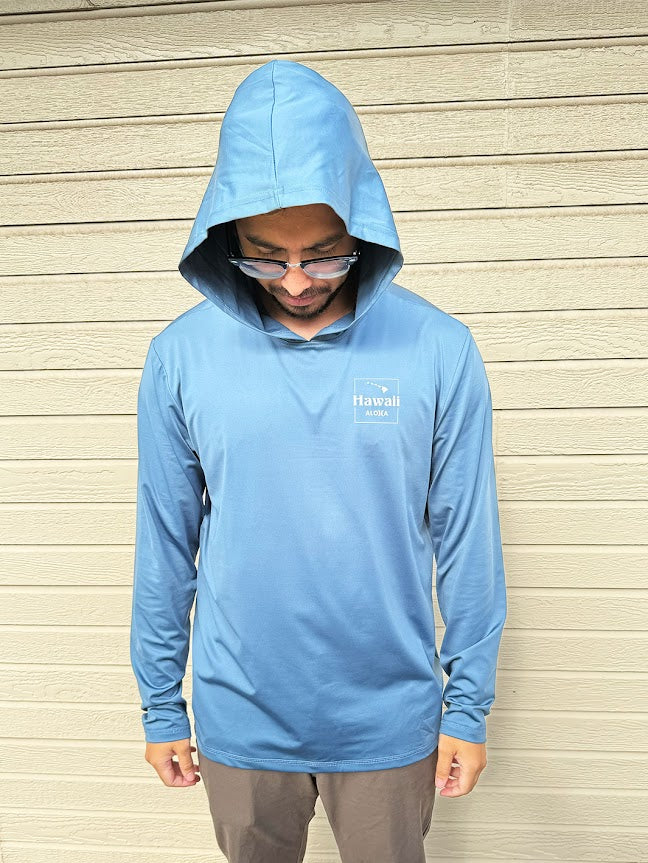 HURLEY ALOHA ISLAND BOX HYBRID LONG SLEEVE LYCRA - 317