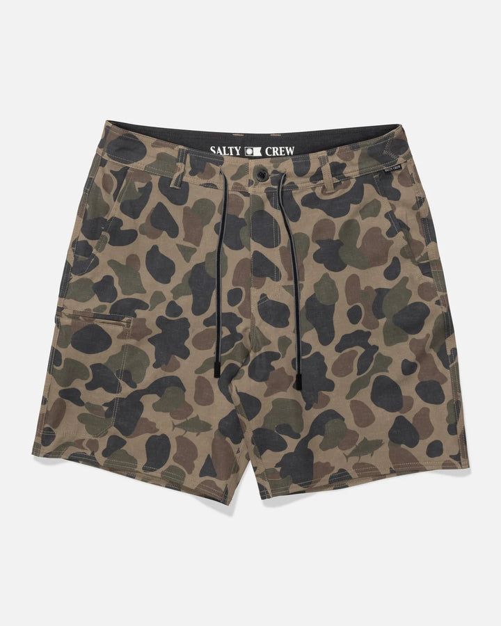 SALTY CREW TRANSOM TECH SHORT - SAND CAMO