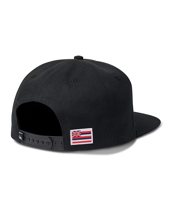 QUIKSILVER HI PUA SNAPBACK - BLACK