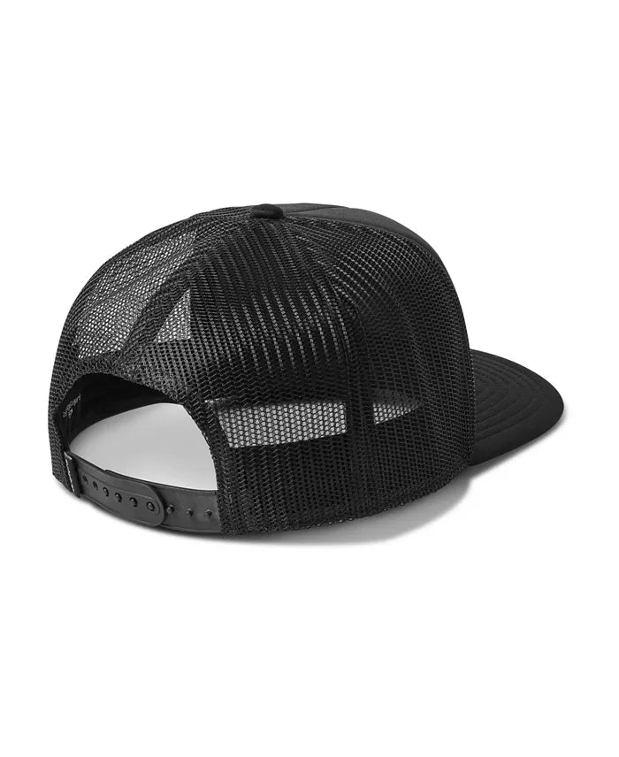 QUIKSILVER HI PONO TRUCKER HAT - BLACK