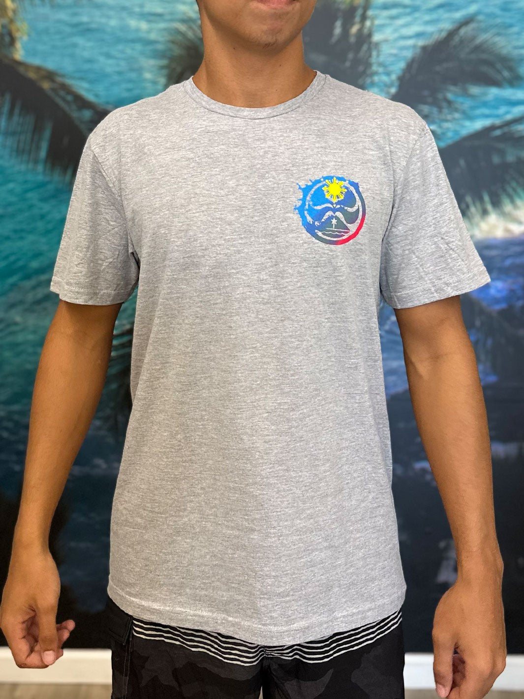 HIC MAJESTICS TEE - HEATHER GRAY