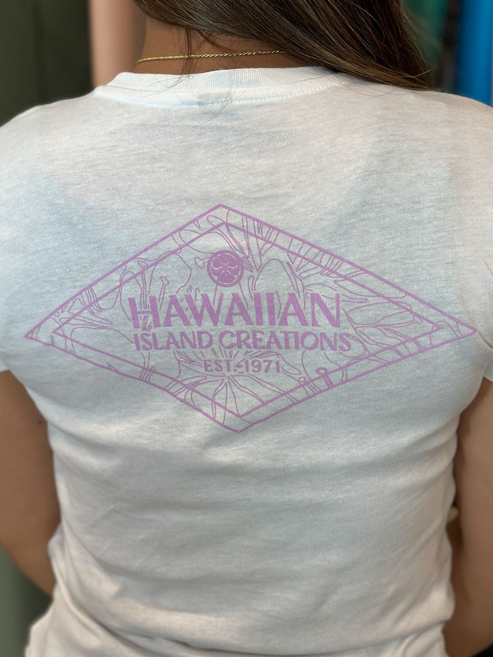 HIC PUA THREADS BF WOMENS TEE - WHITE