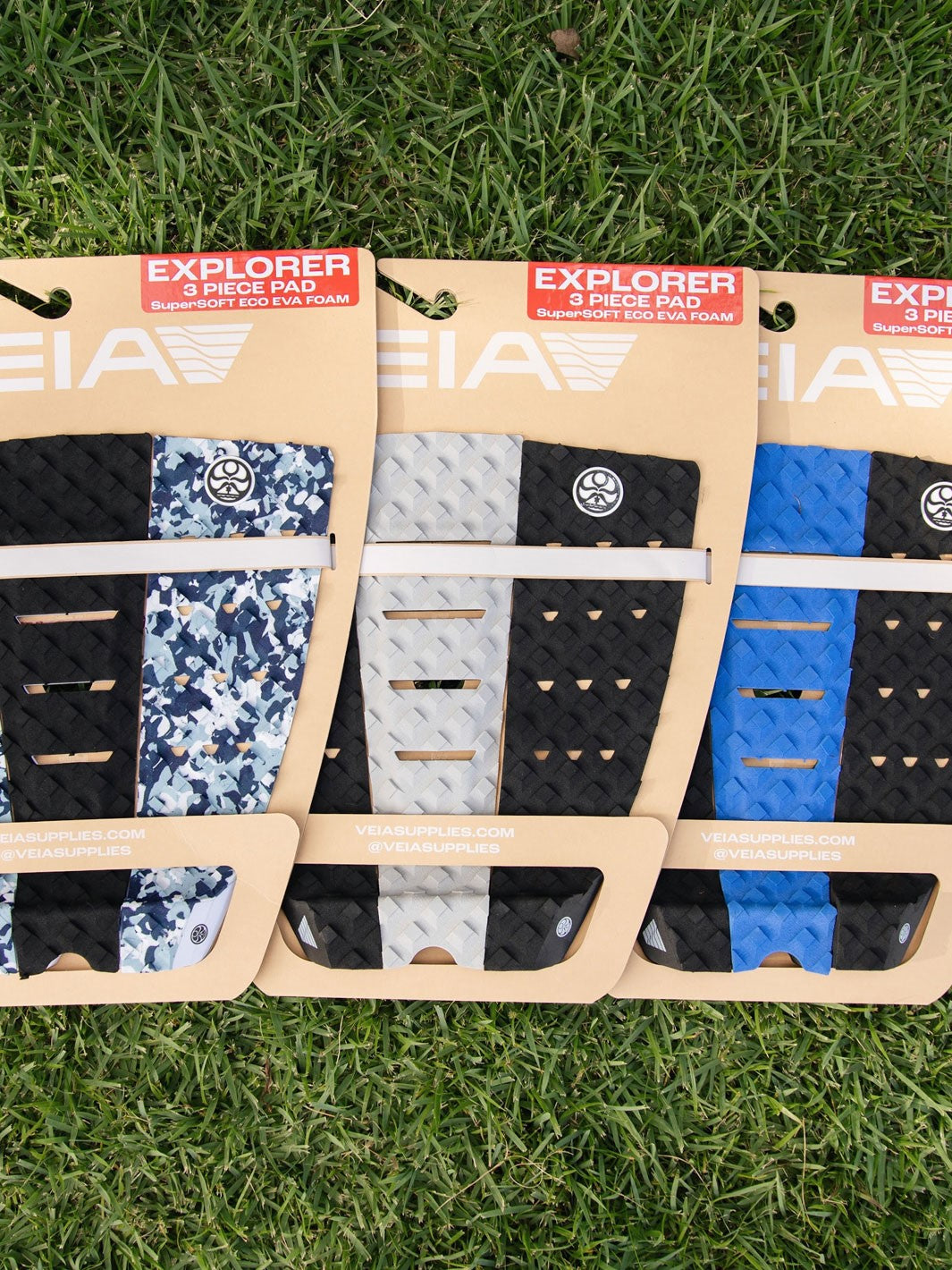 VEIA EXPLORER SQUASH HIC TAIL PAD - NIGHT/BLUE – Hawaiian Island
