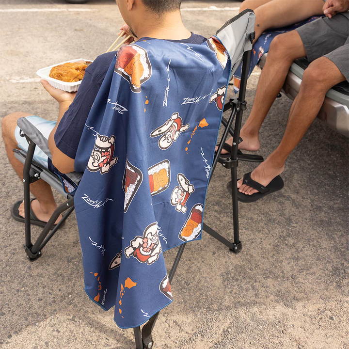 HIC X ZIPPY'S MOKI MAN TOWEL - NAVY