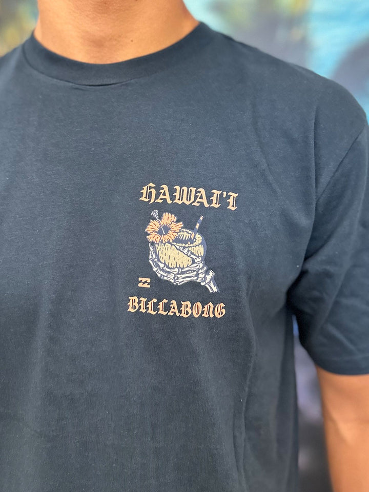 BILLABONG MAI TAI HI TEE - NAVY BLUE