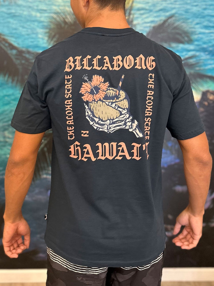 BILLABONG MAI TAI HI TEE - NAVY BLUE