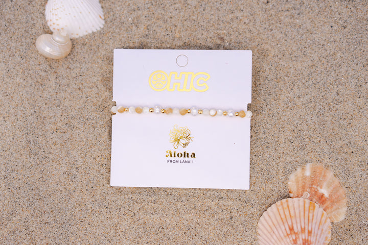 LOTUS & LUNA X HIC 4MM LANAI HEALING BRACELET