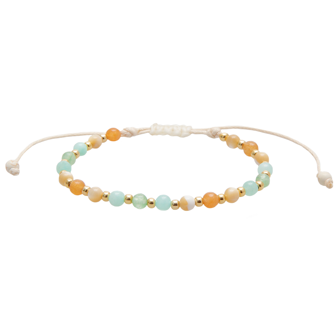 LOTUS & LUNA X HIC 4MM OAHU HEALING BRACELET