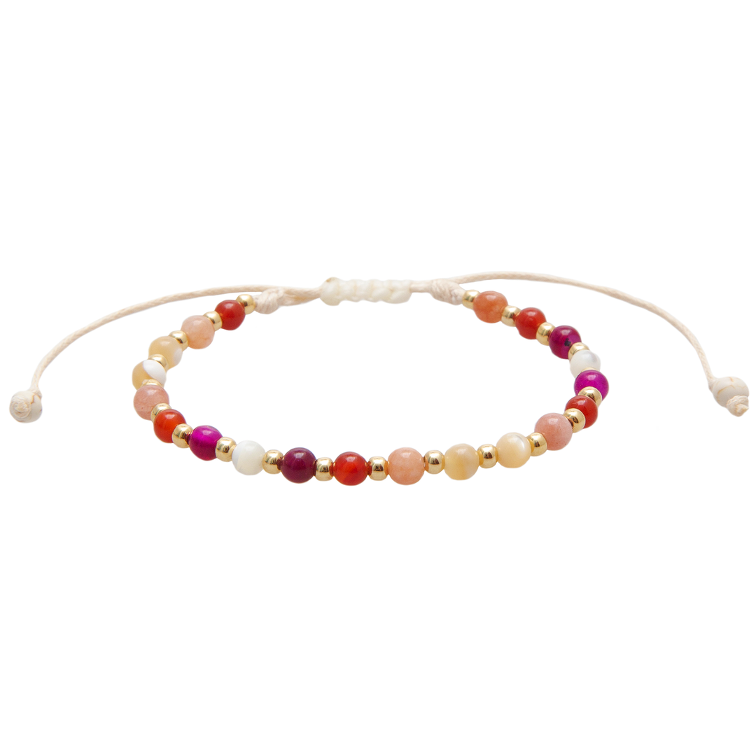 LOTUS & LUNA X HIC 4MM BIG ISLAND HEALING BRACELET