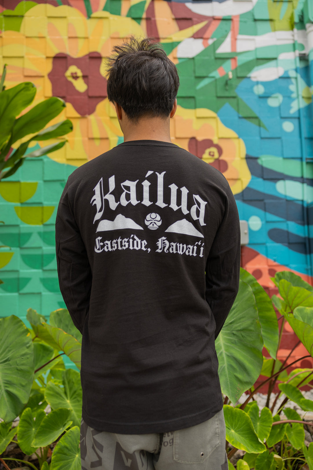 HIC KAILUA EASTSIDE LONG SLEEVE - BLACK