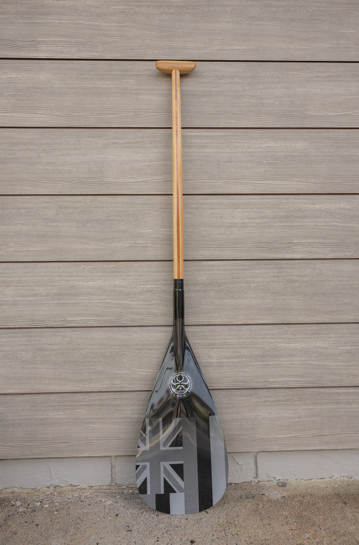 HIC LOGO 9X18.5 HYBRID OC PADDLE - HIC LOGO (HAWAIIAN FLAG)