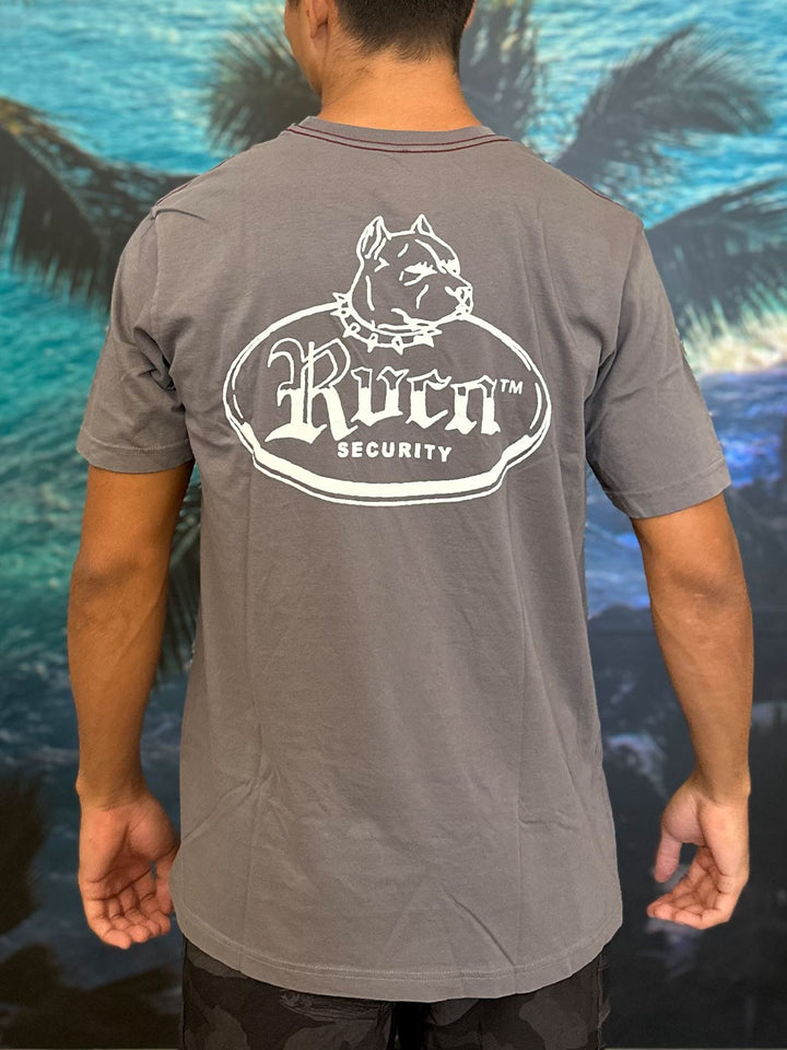 RVCA BULL HAWAII TEE - SMOKE GRAY (SMK)