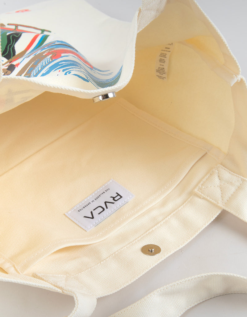 RVCA BASICA TOTE - WHITE