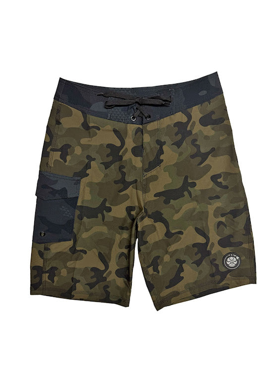 HIC STRAIGHT LEG BOARDSHORT - CAMO