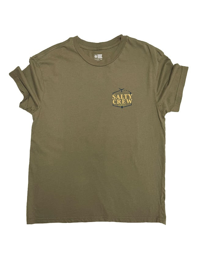 SALTY CREW SKIPJACK HAWAII - DUSTY OLIVE
