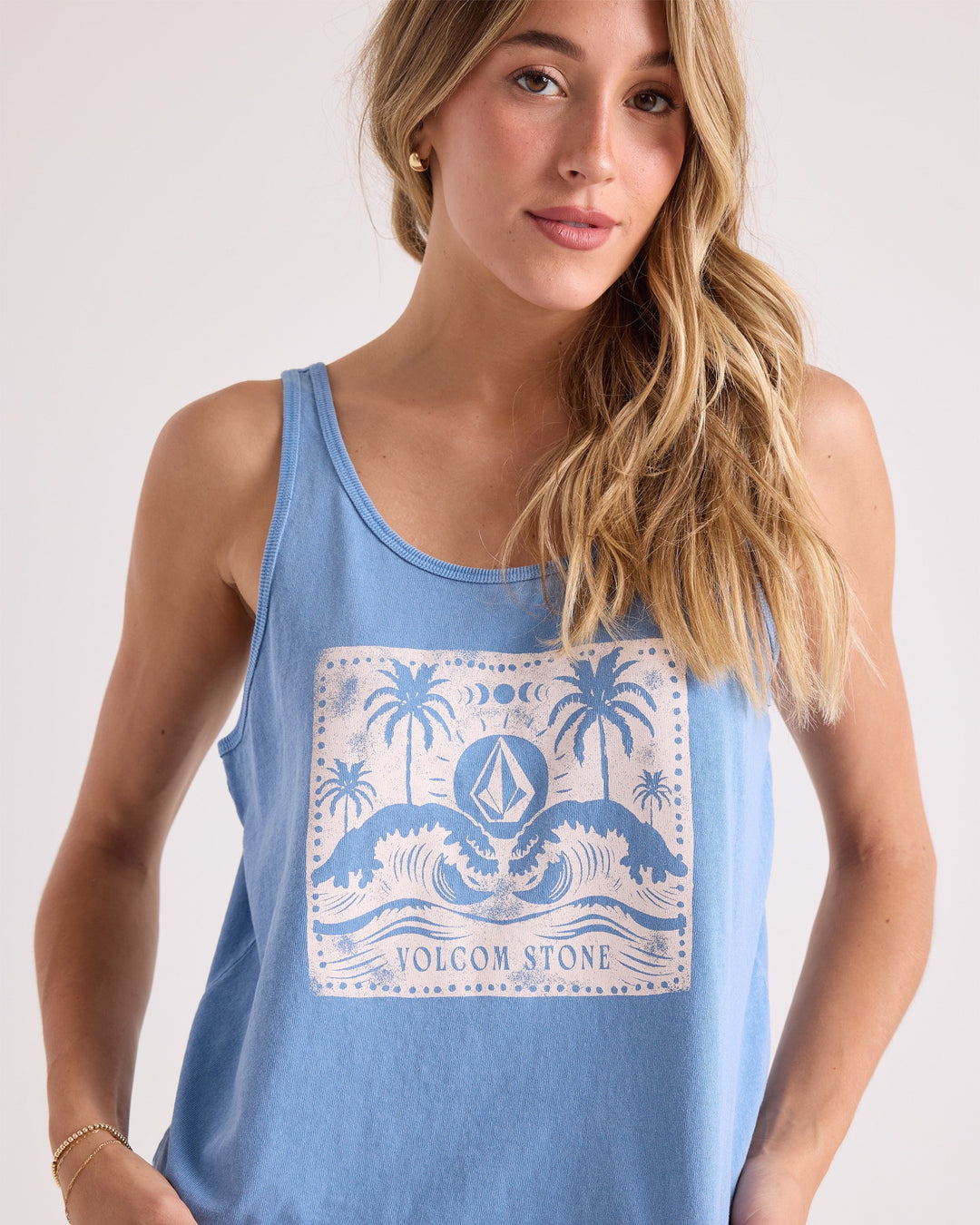 VOLCOM TROPIC RAGER BANK WOMENS TANK - RDE