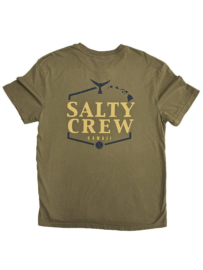 SALTY CREW SKIPJACK HAWAII - DUSTY OLIVE
