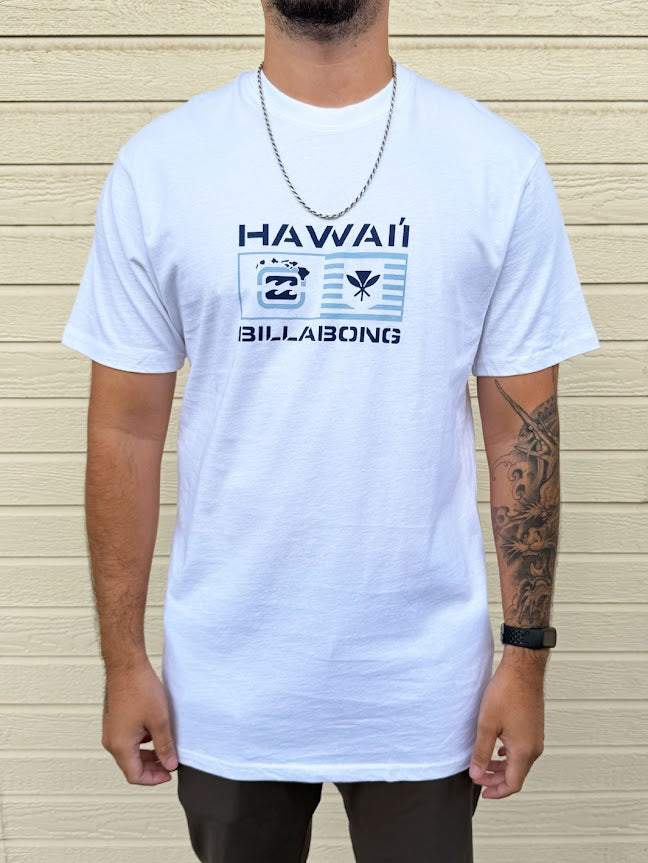BILLABONG KAHILI TEE - WHITE