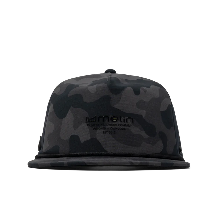 MELIN HYDROLITE CORONADO SNAPBACK HAT - BLACK CAMO