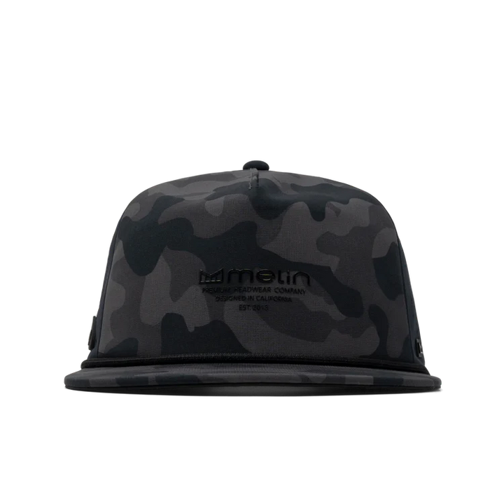 MELIN HYDROLITE CORONADO SNAPBACK HAT - BLACK CAMO