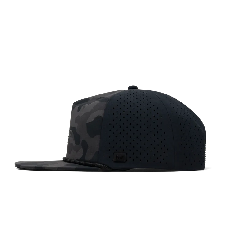 MELIN HYDROLITE CORONADO SNAPBACK HAT - BLACK CAMO