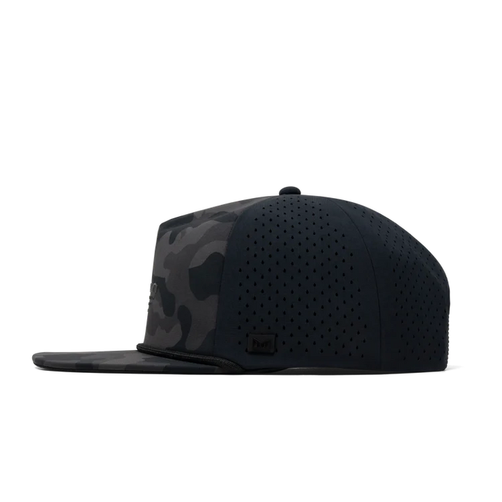 MELIN HYDROLITE CORONADO SNAPBACK HAT - BLACK CAMO