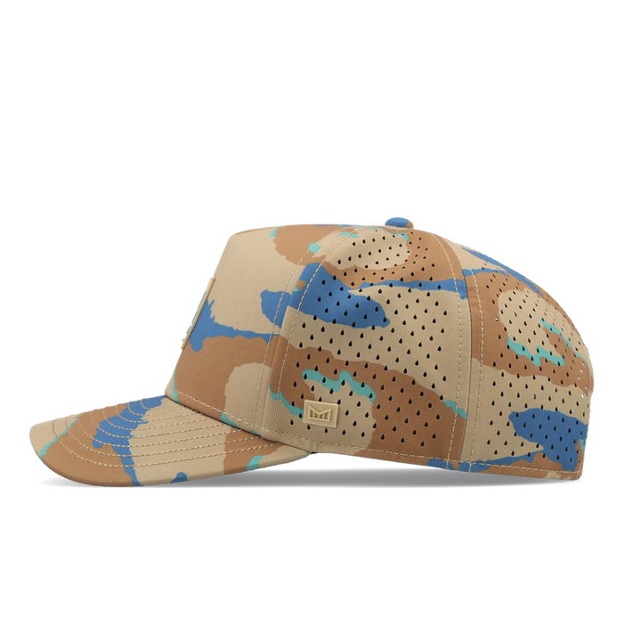 MELIN HYDRO ODYSSEY ISLANDS SNAPBACK HAT - SAND CAMO