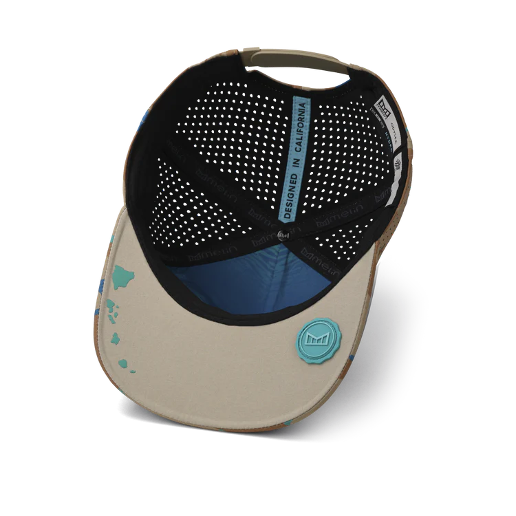 MELIN HYDRO ODYSSEY ISLANDS SNAPBACK HAT - SAND CAMO