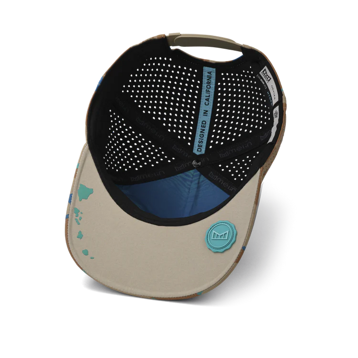 MELIN HYDRO ODYSSEY ISLANDS SNAPBACK HAT - SAND CAMO