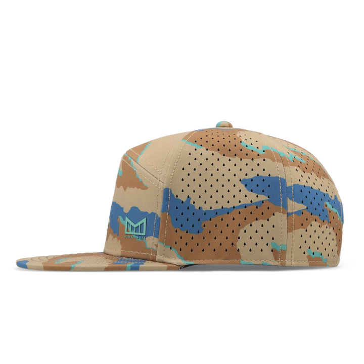 MELIN  HYDRO TRENCHES ISLANDS SNAPBACK HAT - SAND CAMO