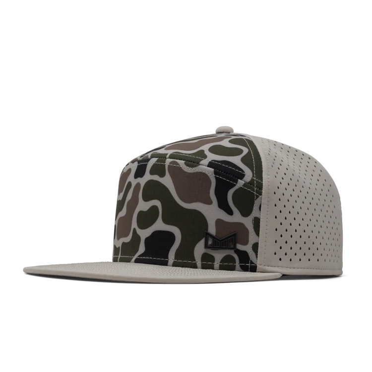 MELIN HYDRO TRENCHES ICON SNAPBACK HAT - DUCK CAMO
