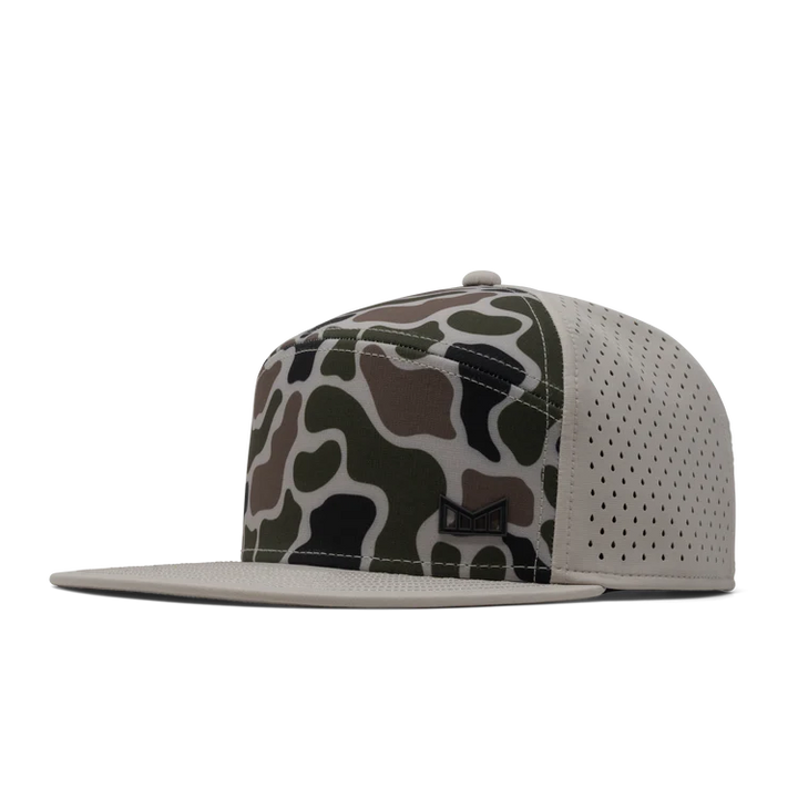MELIN HYDRO TRENCHES ICON SNAPBACK HAT - DUCK CAMO