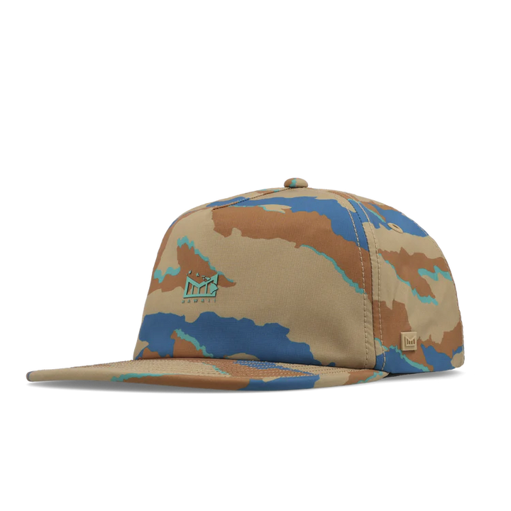 MELIN HYDRO EAGLE ISLANDS SNAPBACK HAT - SAND CAMO