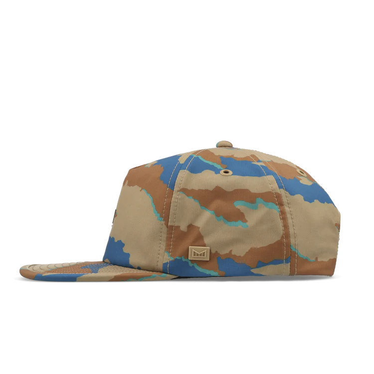 MELIN HYDRO EAGLE ISLANDS SNAPBACK HAT - SAND CAMO