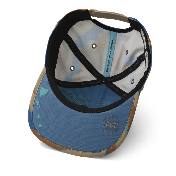 MELIN HYDRO EAGLE ISLANDS SNAPBACK HAT - SAND CAMO