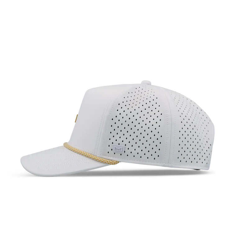 MELIN HYDRO ODYSEA ROPE BULLS ICON GUM HAT- WHITE/GUM (WTGU)