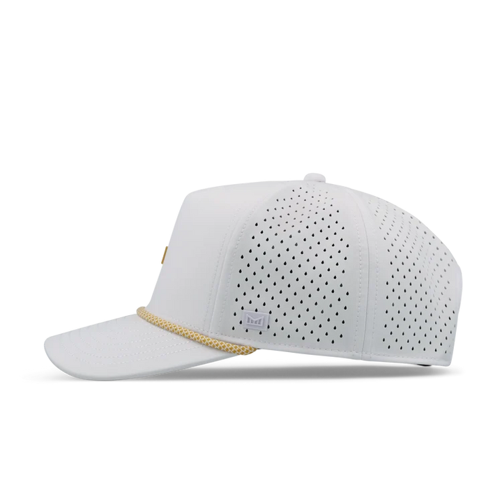MELIN HYDRO ODYSEA ROPE BULLS ICON GUM HAT- WHITE/GUM (WTGU)