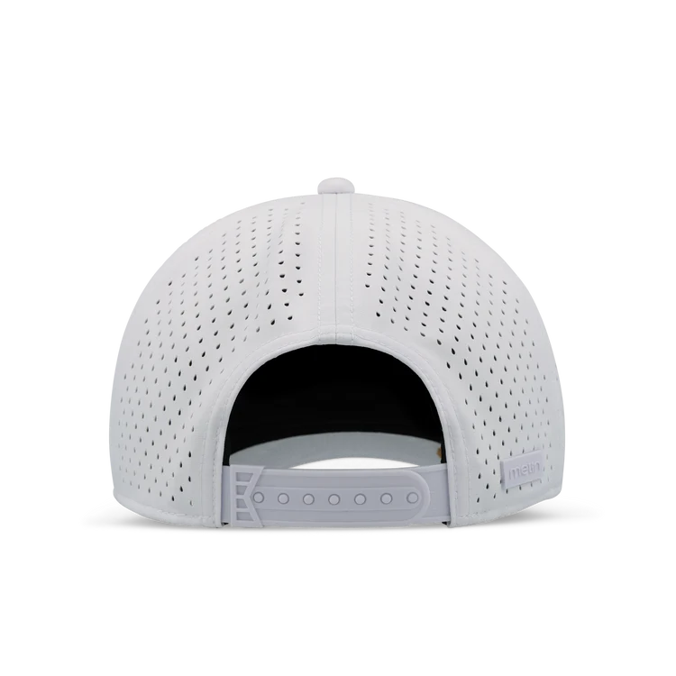 MELIN HYDRO ODYSEA ROPE BULLS ICON GUM HAT- WHITE/GUM (WTGU)