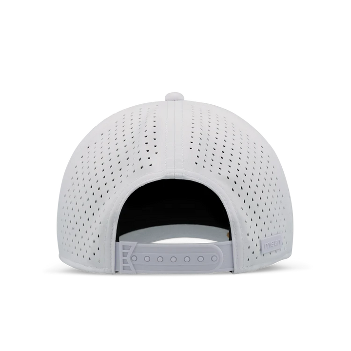 MELIN HYDRO ODYSEA ROPE BULLS ICON GUM HAT- WHITE/GUM (WTGU)